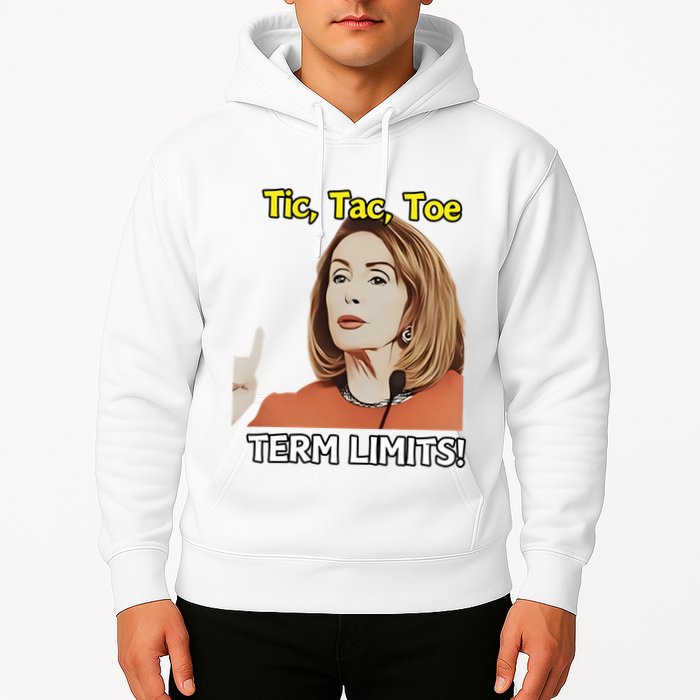 Tic Tac Toe Term Limits Heavyweight Hoodie