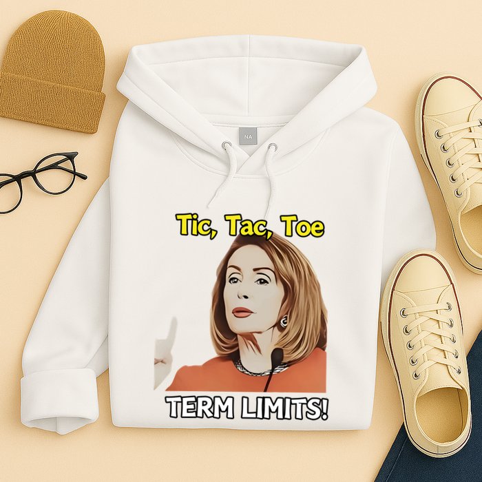 Tic Tac Toe Term Limits Heavyweight Hoodie