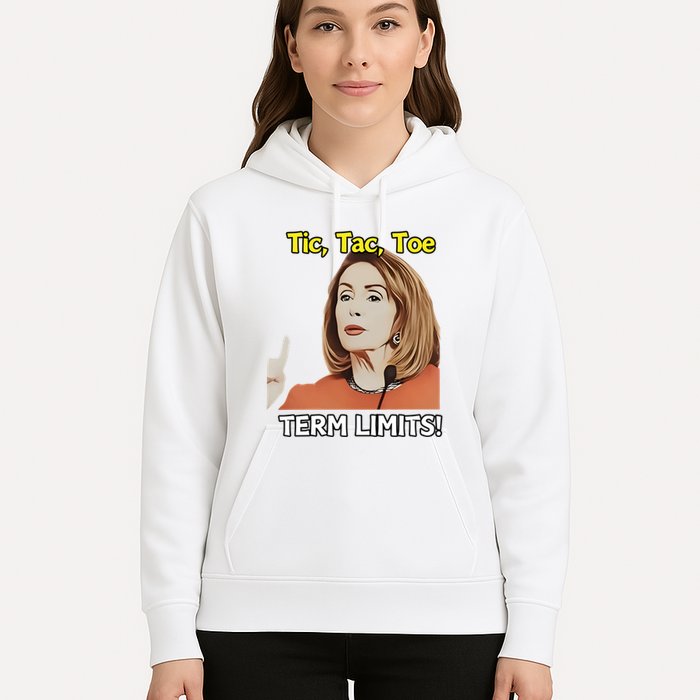 Tic Tac Toe Term Limits Heavyweight Hoodie