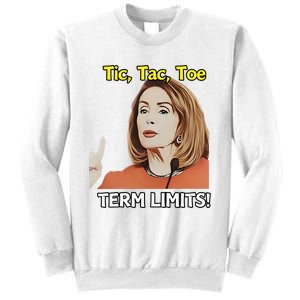 Tic Tac Toe Term Limits Heavyweight Sweatshirt