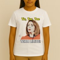 Tic Tac Toe Term Limits Heavyweight T-Shirt