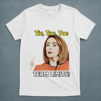 Tic Tac Toe Term Limits Heavyweight T-Shirt