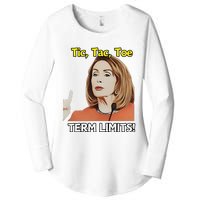 Tic Tac Toe Term Limits Heavyweight Women's Perfect Tri Tunic Long Sleeve Shirt