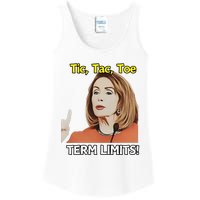 Tic Tac Toe Term Limits Heavyweight Ladies Essential Tank