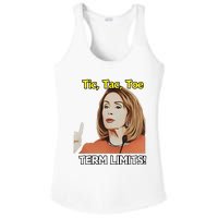 Tic Tac Toe Term Limits Heavyweight Ladies PosiCharge Competitor Racerback Tank