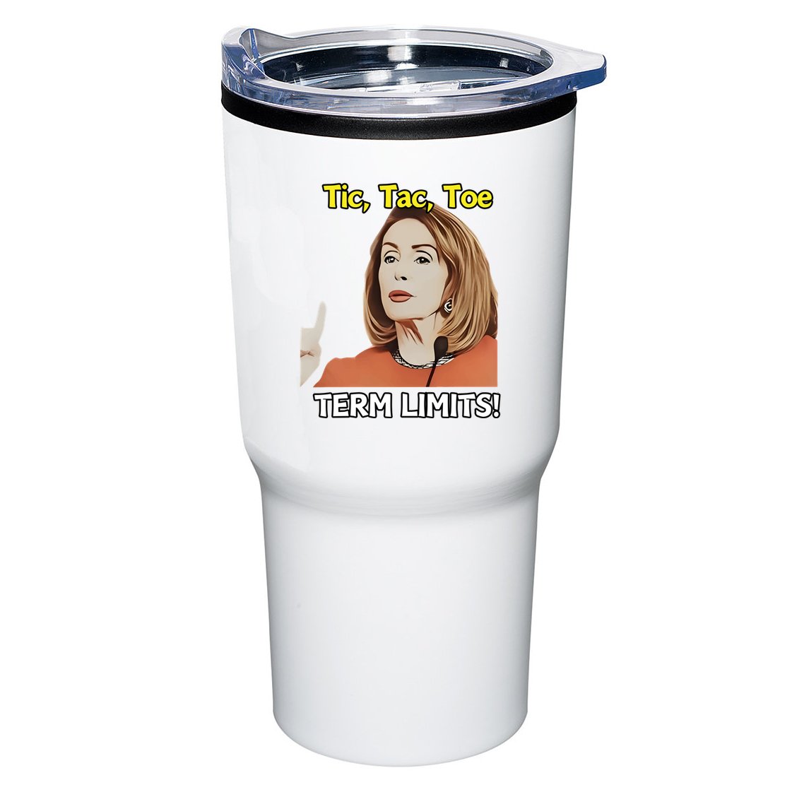 Tic Tac Toe Term Limits Heavyweight Tumbler