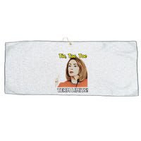 Tic Tac Toe Term Limits Heavyweight Large Microfiber Waffle Golf Towel