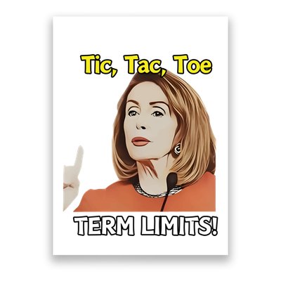 Tic Tac Toe Term Limits Heavyweight Poster
