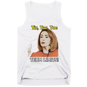 Tic Tac Toe Term Limits Heavyweight Tank Top