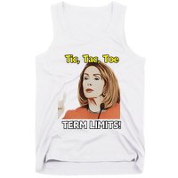 Tic Tac Toe Term Limits Heavyweight Tank Top