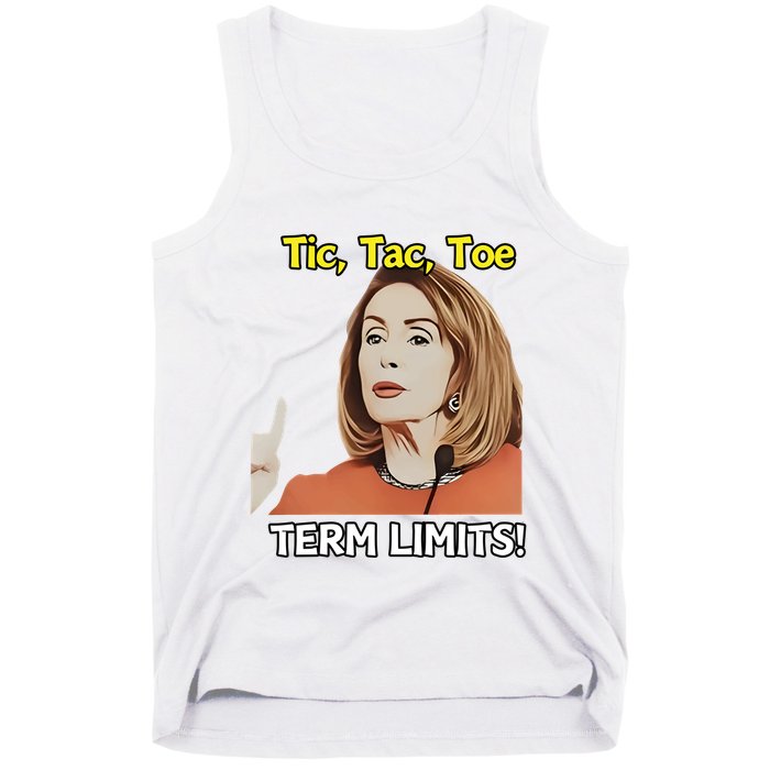 Tic Tac Toe Term Limits Heavyweight Tank Top
