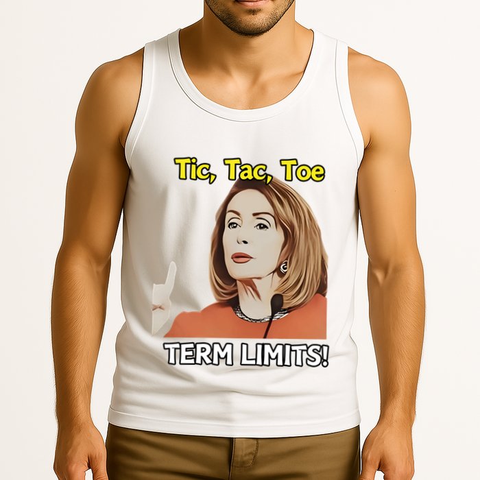 Tic Tac Toe Term Limits Heavyweight Tank Top
