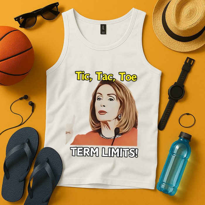 Tic Tac Toe Term Limits Heavyweight Tank Top