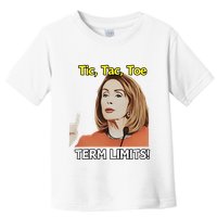 Tic Tac Toe Term Limits Heavyweight Toddler T-Shirt