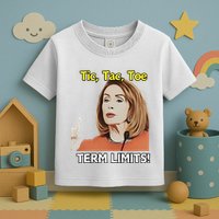 Tic Tac Toe Term Limits Heavyweight Toddler T-Shirt