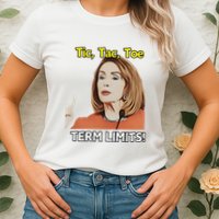 Tic Tac Toe Term Limits Heavyweight Womens T-Shirt
