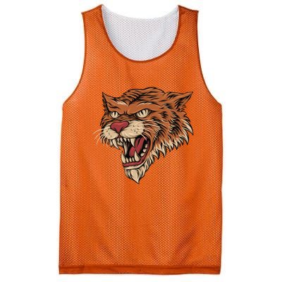 The Tiger Mesh Reversible Basketball Jersey Tank