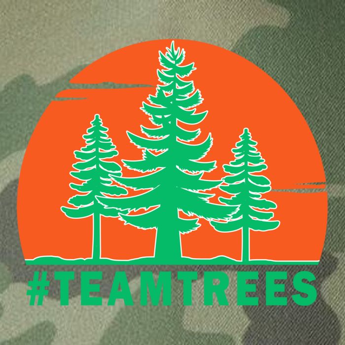 Team Trees #Teamtrees 2020 Plant Twenty Million Trees Gift Legacy Tie Dye Trucker Hat