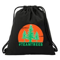 Team Trees #Teamtrees 2020 Plant Twenty Million Trees Gift Drawstring Bag