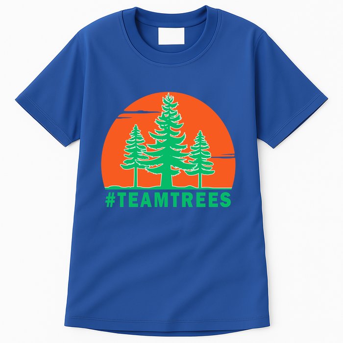 Team Trees #Teamtrees 2020 Plant Twenty Million Trees Gift Tall T-Shirt