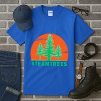 Team Trees #Teamtrees 2020 Plant Twenty Million Trees Gift Tall T-Shirt