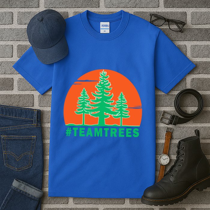 Team Trees #Teamtrees 2020 Plant Twenty Million Trees Gift Tall T-Shirt