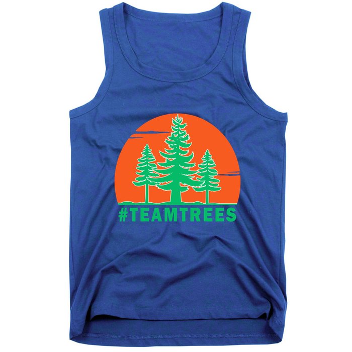 Team Trees #Teamtrees 2020 Plant Twenty Million Trees Gift Tank Top