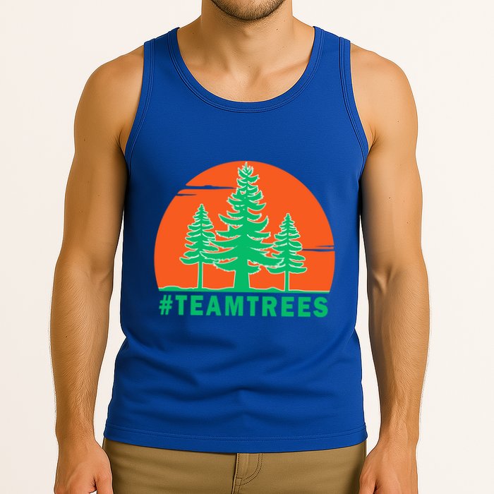 Team Trees #Teamtrees 2020 Plant Twenty Million Trees Gift Tank Top