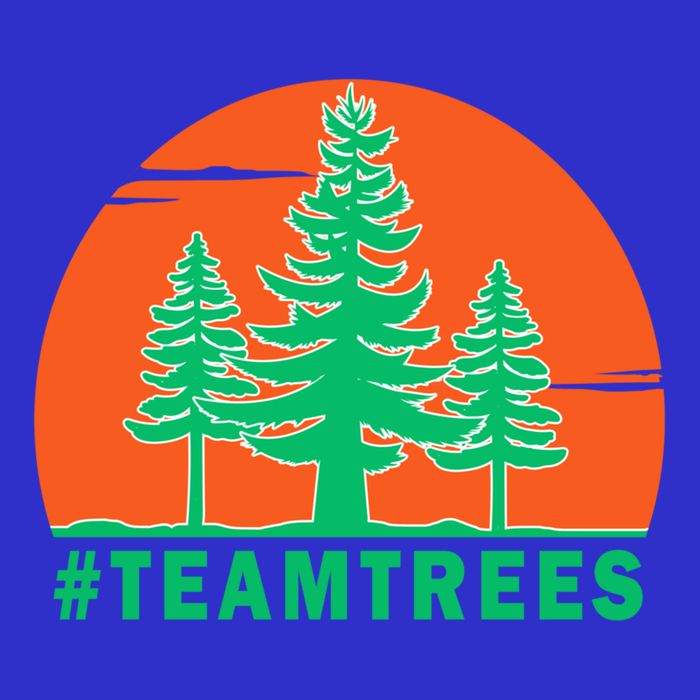 Team Trees #Teamtrees 2020 Plant Twenty Million Trees Gift Tank Top