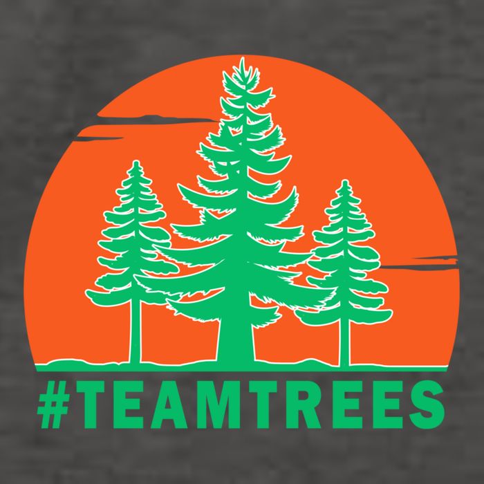Team Trees #Teamtrees 2020 Plant Twenty Million Trees Gift Vector Backpack