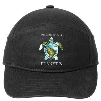 The Turtle There Is No Planet B Earth Day 2024 7-Panel Snapback Hat