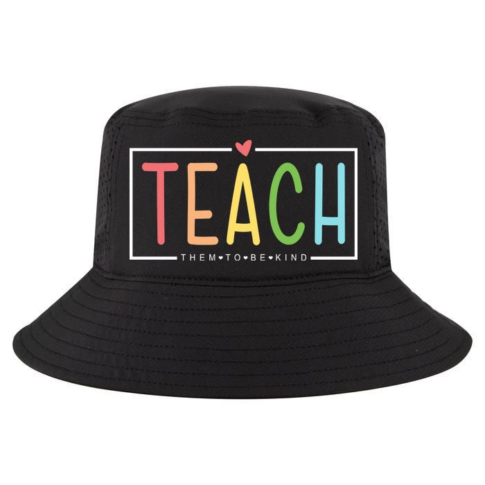 Teach Them To Be Kind Cool Comfort Performance Bucket Hat