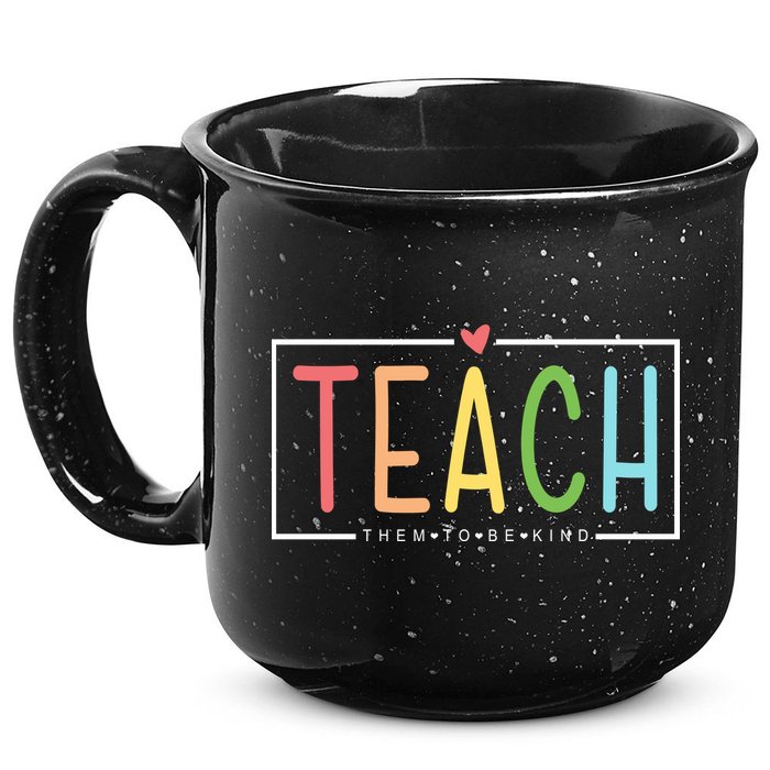Teach Them To Be Kind 15oz Campfire Ceramic Mug