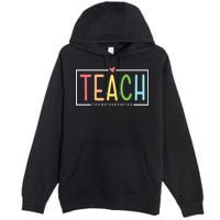 Teach Them To Be Kind Premium Pullover Hoodie