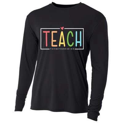 Teach Them To Be Kind Cooling Performance Long Sleeve Crew