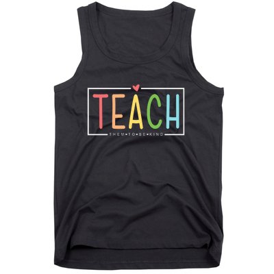 Teach Them To Be Kind Tank Top