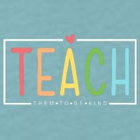 Teach Them To Be Kind Sueded Cloud Jersey T-Shirt