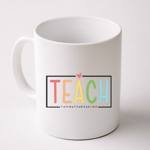 Teach Them To Be Kind Coffee Mug