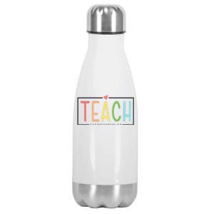 Teach Them To Be Kind Stainless Steel Insulated Water Bottle