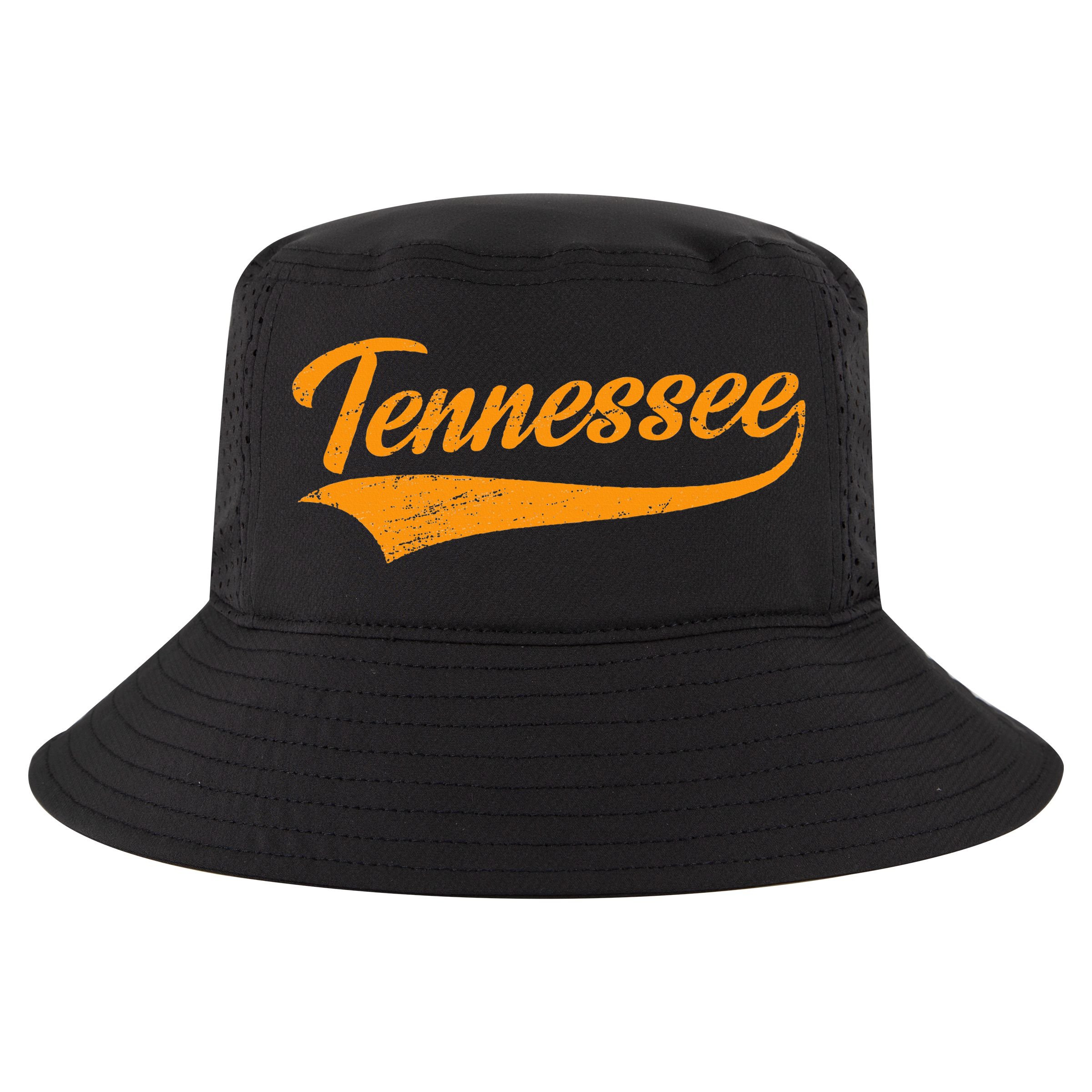 Tennessee Tn Throwback Distressed Cool Comfort Performance Bucket Hat
