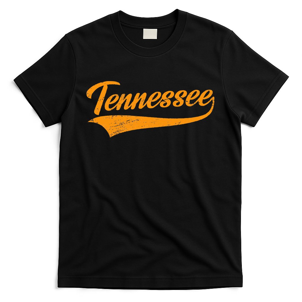 Tennessee Tn Throwback Distressed T-Shirt