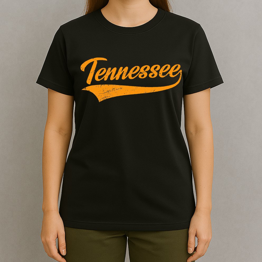 Tennessee Tn Throwback Distressed T-Shirt
