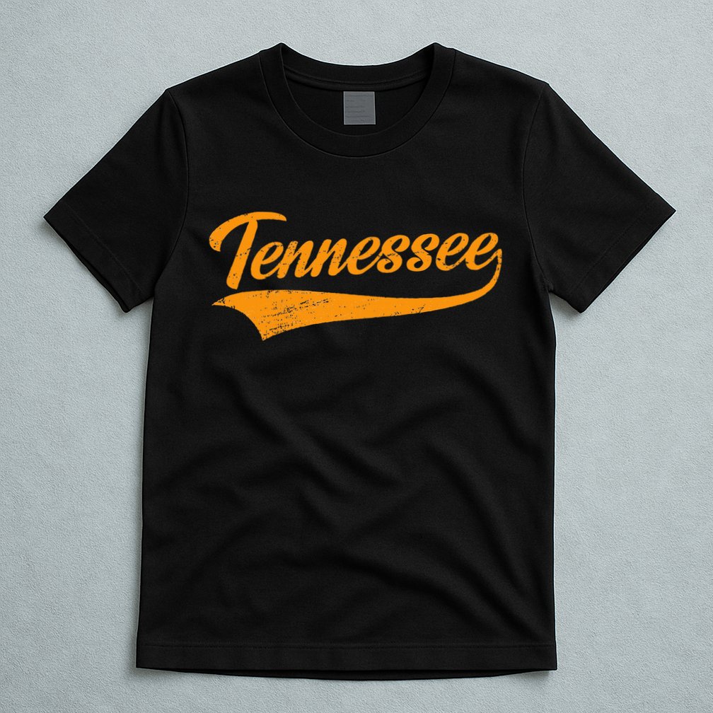 Tennessee Tn Throwback Distressed T-Shirt