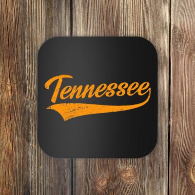 Tennessee Tn Throwback Distressed Coaster