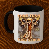 Tung Tung Tung Sahur Funny Meme Brainrot Humor Gen Z Mug