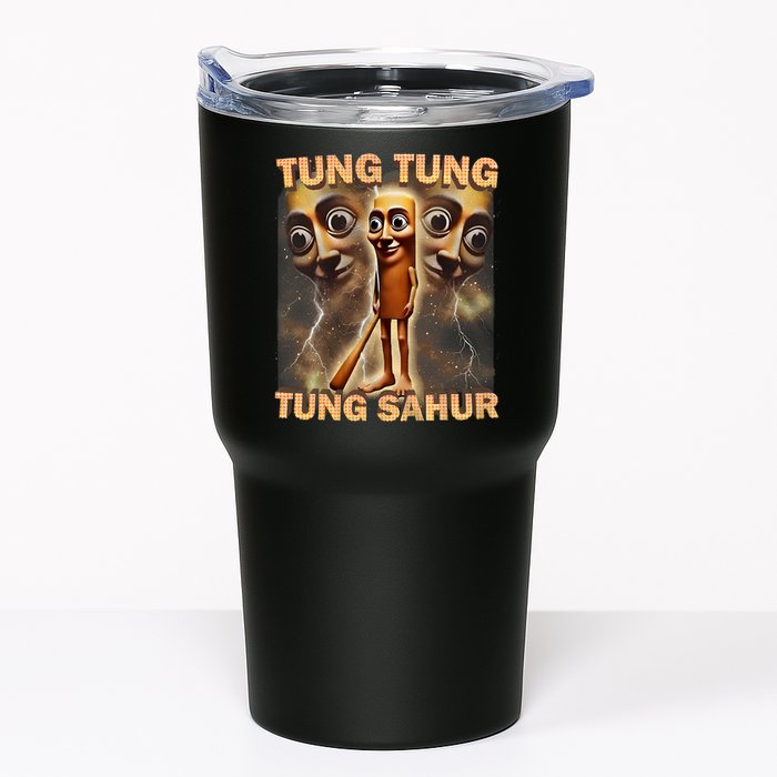 Tung Tung Tung Sahur Funny Meme Brainrot Humor Gen Z Tumbler