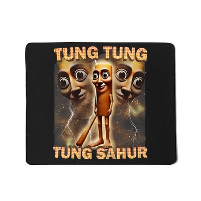 Tung Tung Tung Sahur Funny Meme Brainrot Humor Gen Z Mousepad