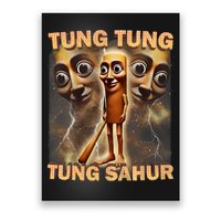 Tung Tung Tung Sahur Funny Meme Brainrot Humor Gen Z Poster
