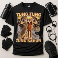 Tung Tung Tung Sahur Is Calling Funny Italian Brainrot Performance Shirt
