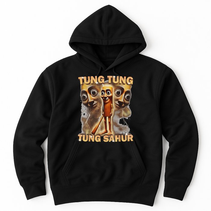 Tung Tung Tung Sahur Is Calling Funny Italian Brainrot Hoodie